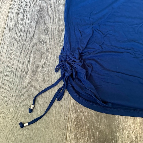 Navy Blue Women’s Plus Size Blouse Size 2x LAURA Plus - Picture 3 of 8